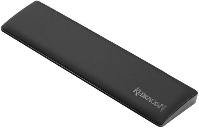 Redragon Meteor M P036 Memory Foam Wrist Rest Pad for Keyboard, Black - AHW Store