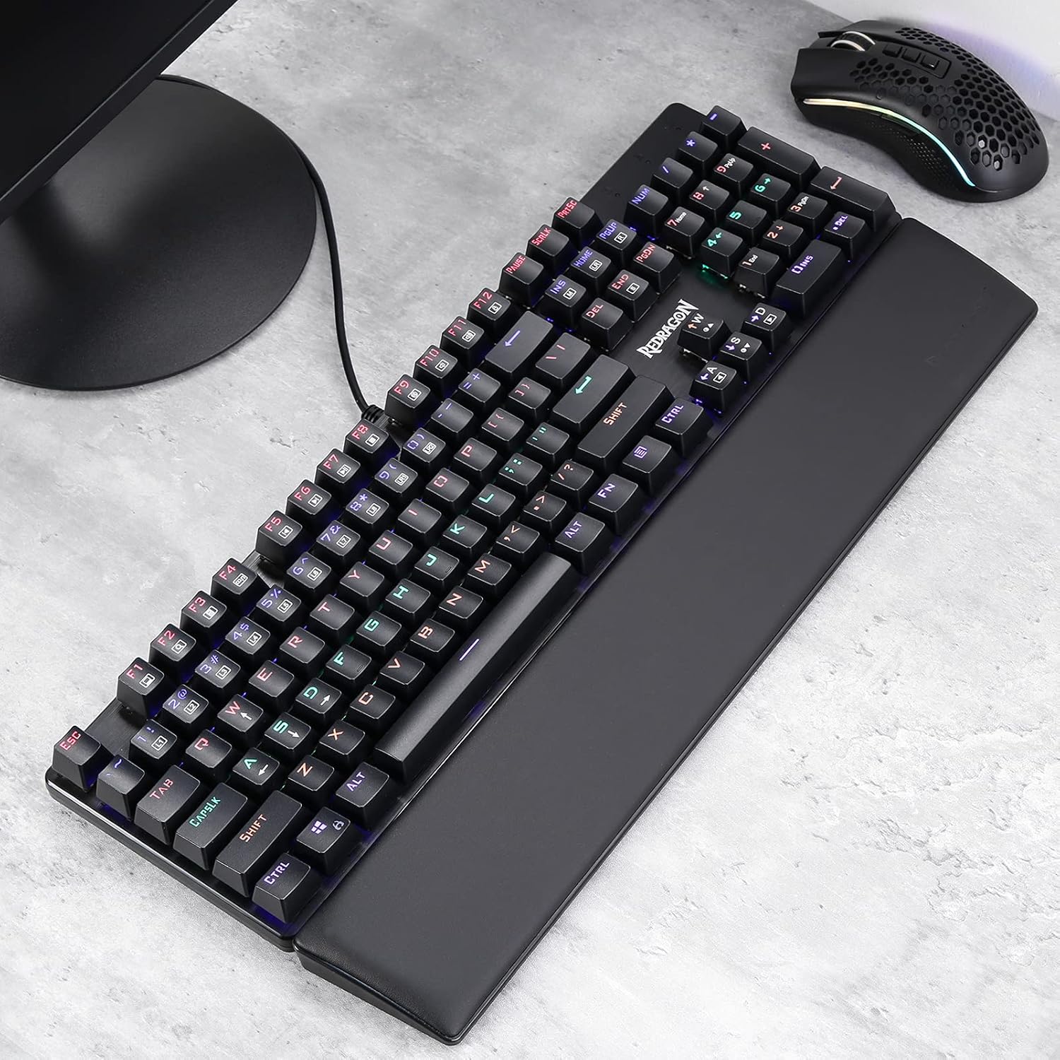 Redragon P037 Meteor L Keyboard Wrist Rest Pad - AHW Store