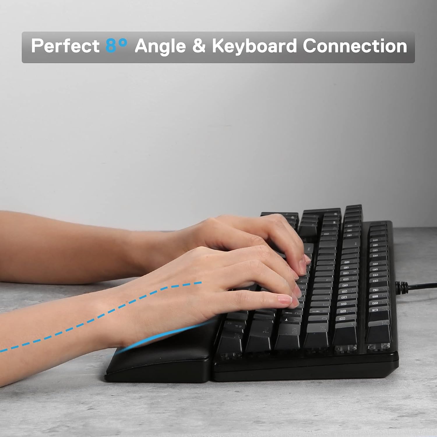 Redragon P037 Meteor L Keyboard Wrist Rest Pad - AHW Store