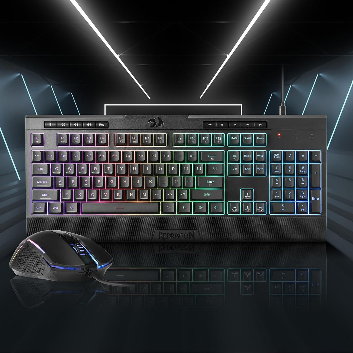 Redragon S151 Gaming Keyboard & Mouse Combo - AHW Store