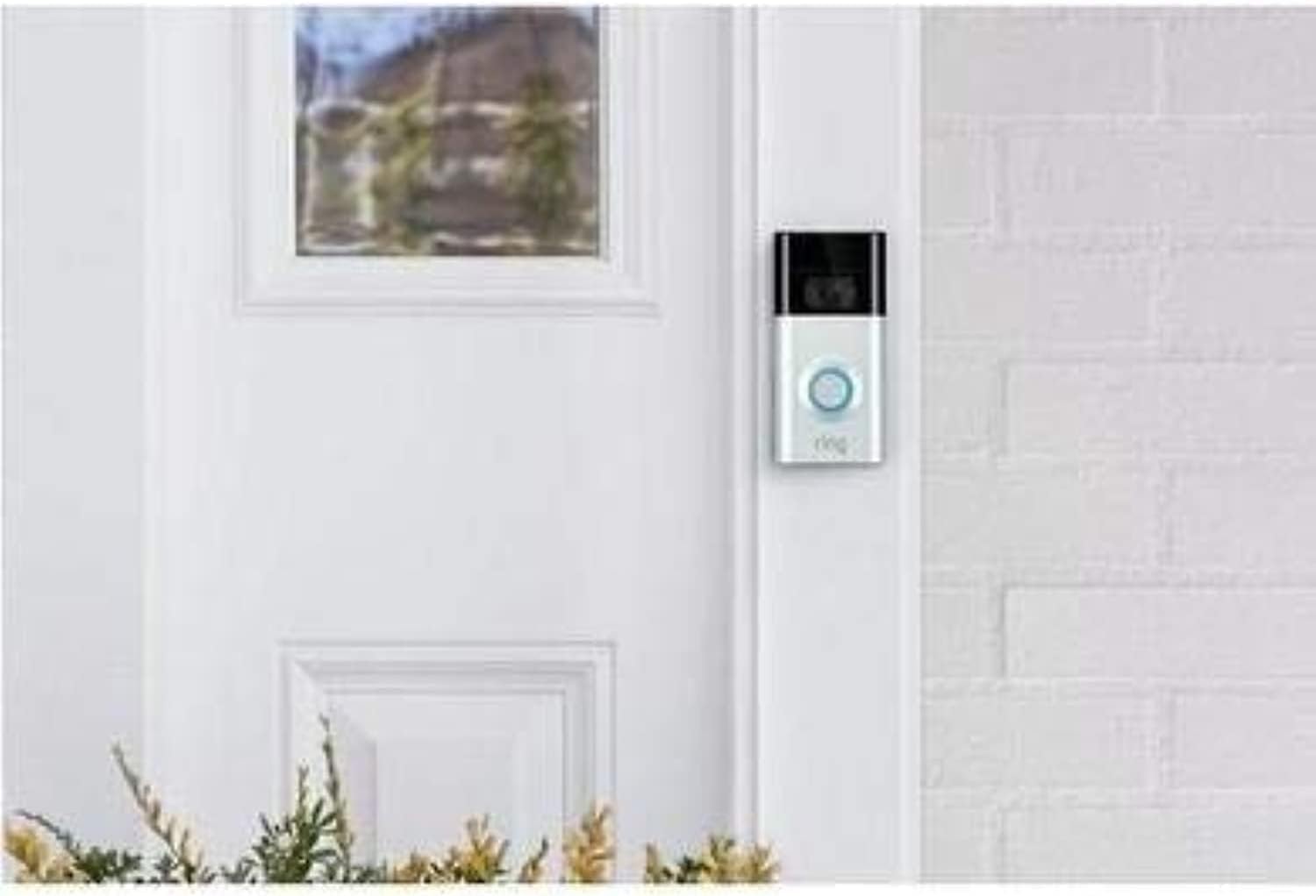 Ring Weatherproof Full HD Video Wifi Satin Nickel Doorbell - AHW Store