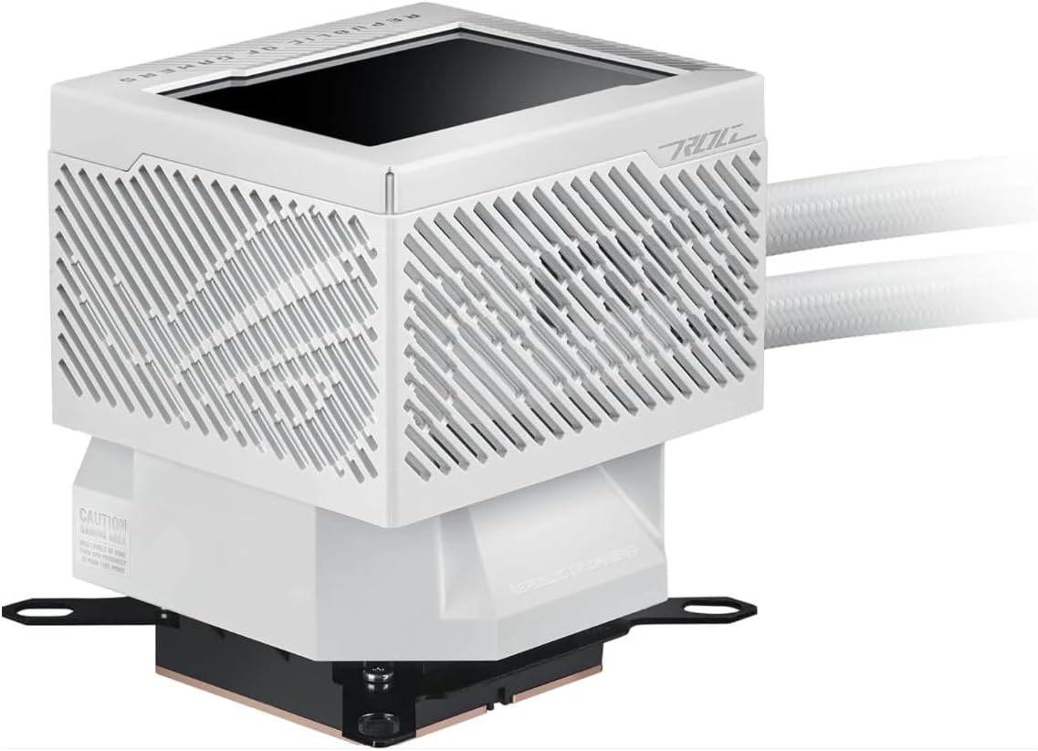 ROG Ryujin III 360 ARGB Extreme White Edition AIO Cooler with Asetek Gen8 V2 Pump; Thickened Magneti - AHW Store