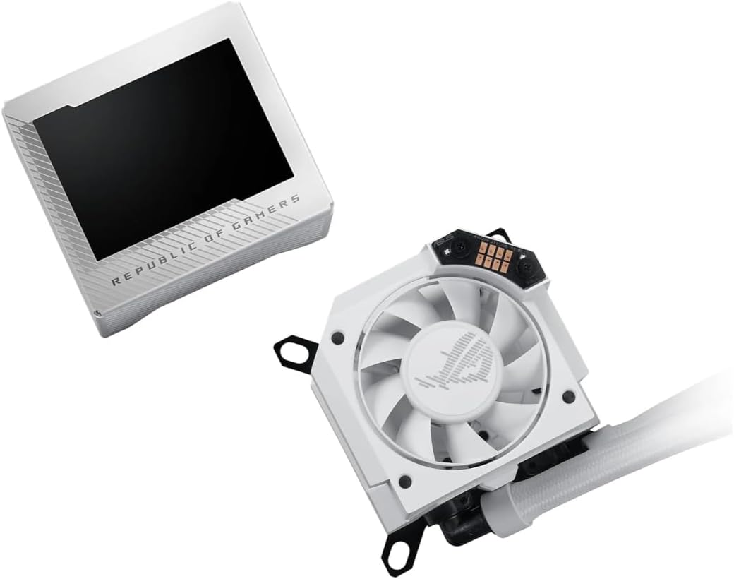 ROG Ryujin III 360 ARGB Extreme White Edition AIO Cooler with Asetek Gen8 V2 Pump; Thickened Magneti - AHW Store