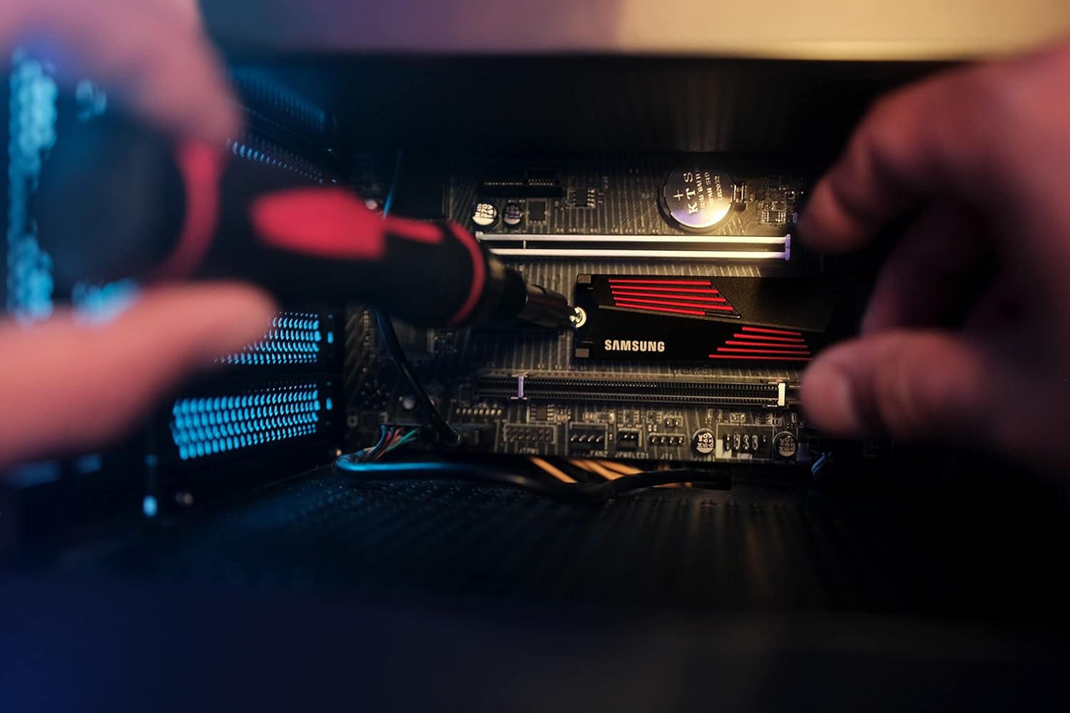 Samsung 990 Pro 1TB With Heatsink PCIe 4.0 Nvme M.2 SSD - AHW Store