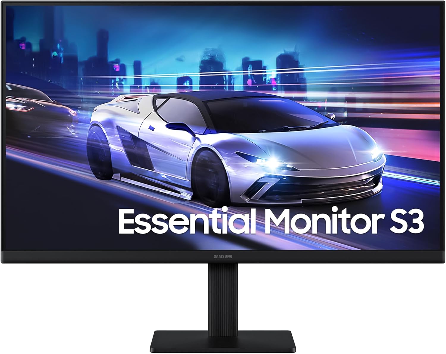 Samsung Essential Monitor S3 S32GF 24 Inch IPS FHD 120Hz 5ms Black - AHW Store