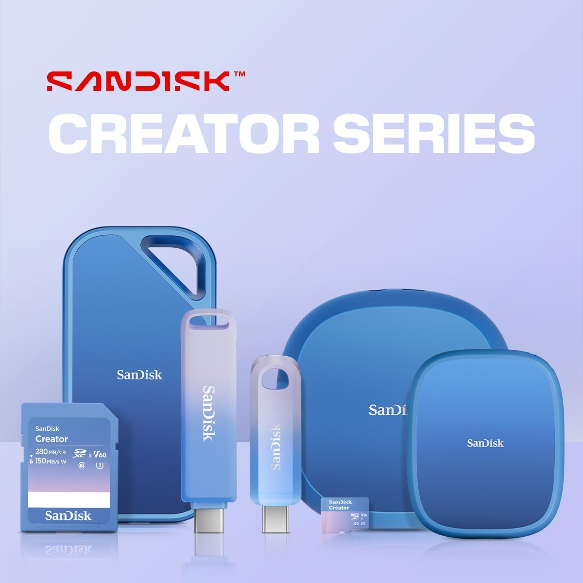 SanDisk 1TB Creator Phone SSD - Compatible with MagSafe, up to 1,000 MB/s Read speeds, USB - C - Exter - AHW Store