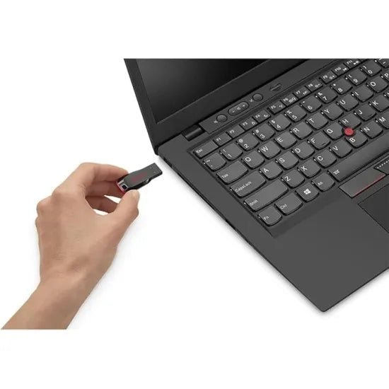 SanDisk Cruzer Blade 32GB USB 2.0 Flash Memory Black - AHW Store