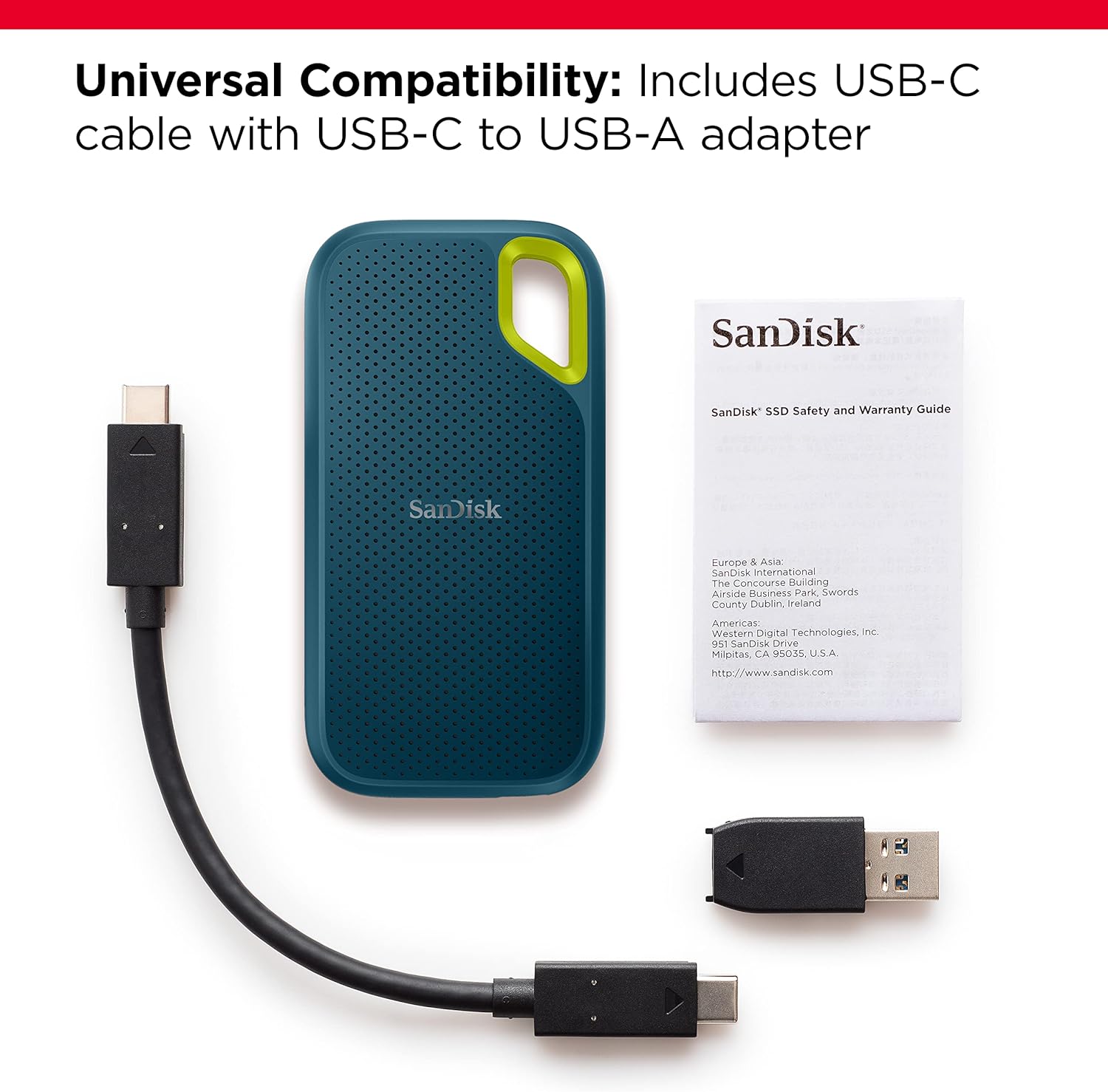 SanDisk Extreme 1TB Portable SSD - AHW Store