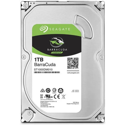 Seagate Barracuda ST1000DM010 1TB 7200 RPM 64 MB Cache 3.5 Hard Disk Drive - AHW Store