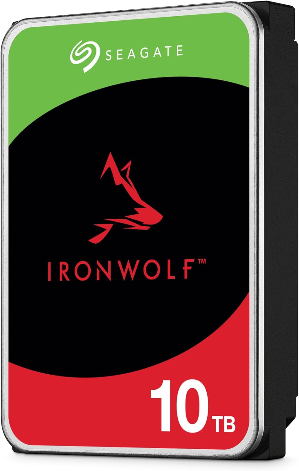 Seagate IronWolf, 10TB, NAS, Internal Hard Drive, CMR, 3.5 Inch, SATA, 6GB/s, 7.200 RPM, 256MB Cache - AHW Store
