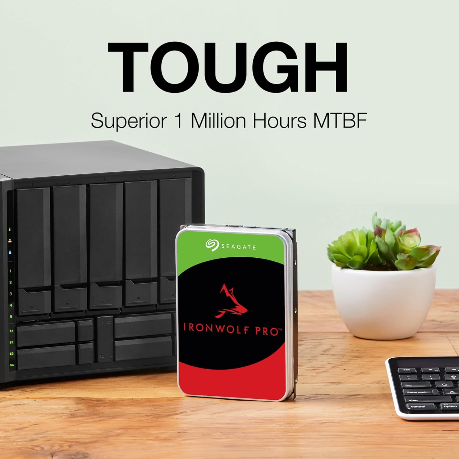 Seagate IronWolf, 10TB, NAS, Internal Hard Drive, CMR, 3.5 Inch, SATA, 6GB/s, 7.200 RPM, 256MB Cache - AHW Store