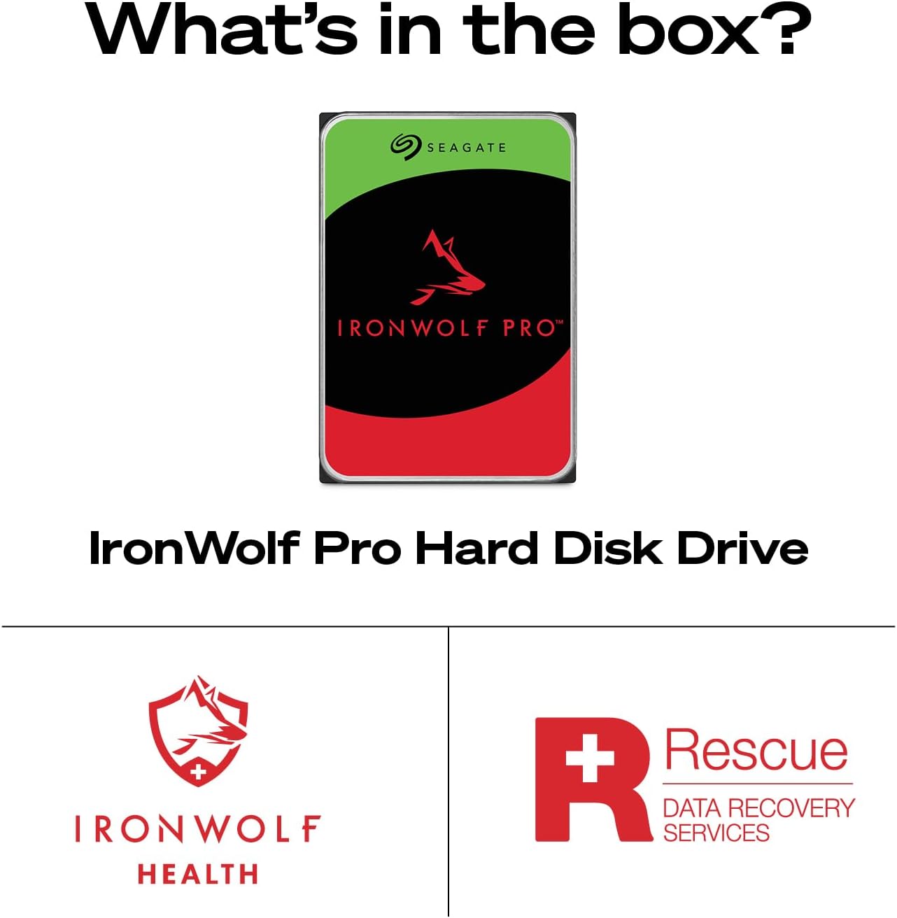Seagate IronWolf Pro, 20 TB, Enterprise NAS Internal HDD –CMR 3.5 Inch, SATA 6 Gb/s, 7,200 RPM, 256 - AHW Store
