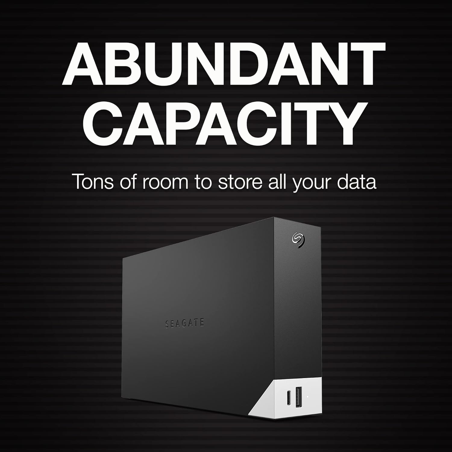 Seagate One Touch Hub 16TB External Hard Drive Desktop HDD â€ USB - C and USB 3.0 Port, for Computer D - AHW Store