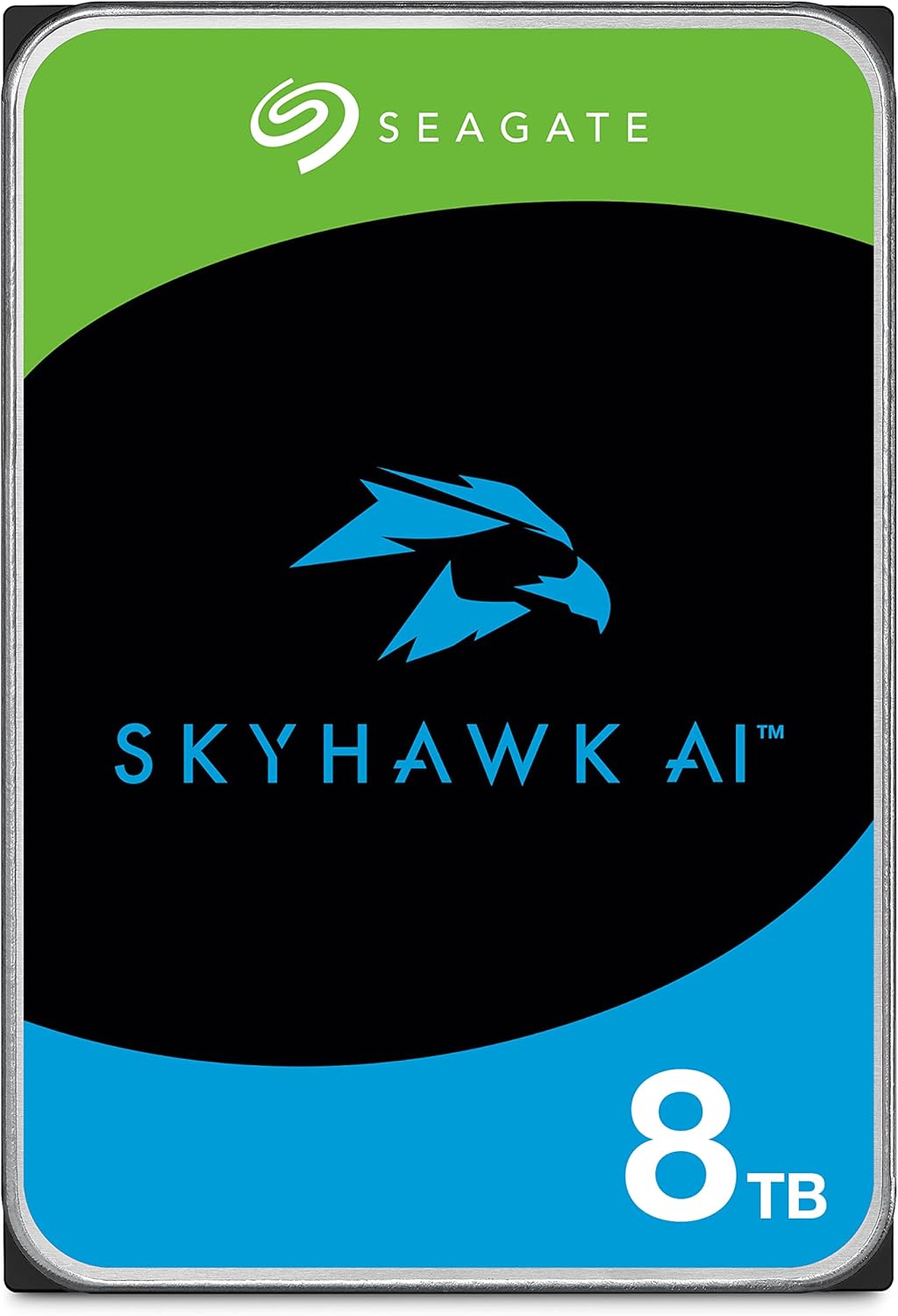 Seagate Skyhawk AI 8TB Surveillance Internal Hard Drive HDD–3.5 Inch SATA 6Gb/s 256MB Cache + Drive - AHW Store