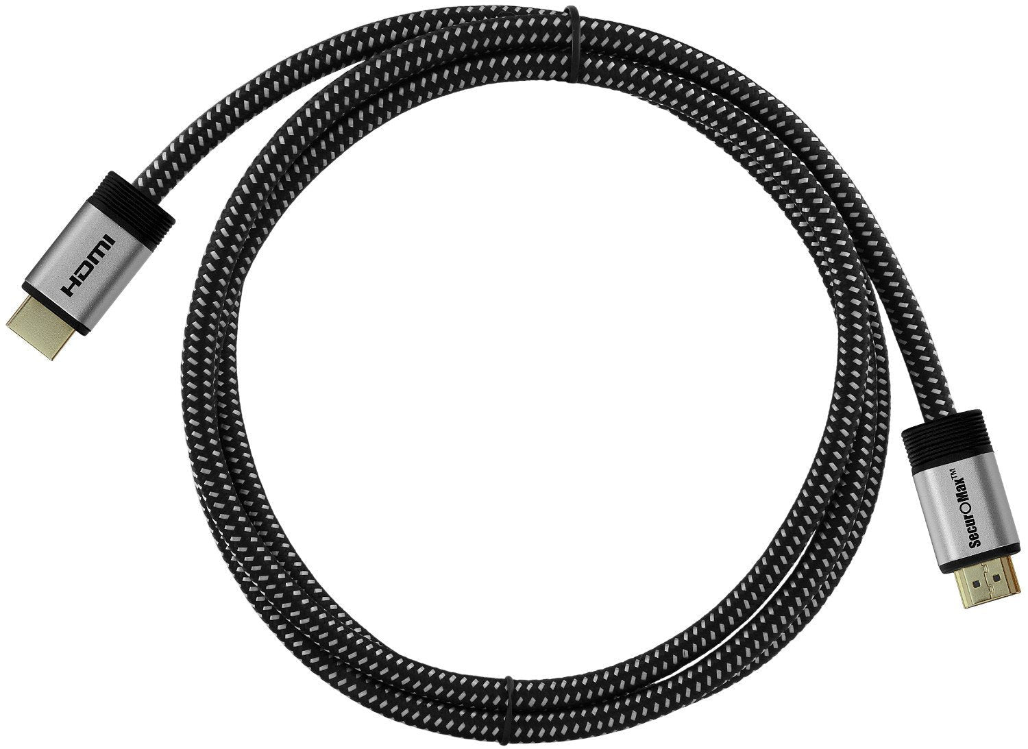 SecurOMax 6ft HDMI Cable 4K 60Hz Braided - AHW Store