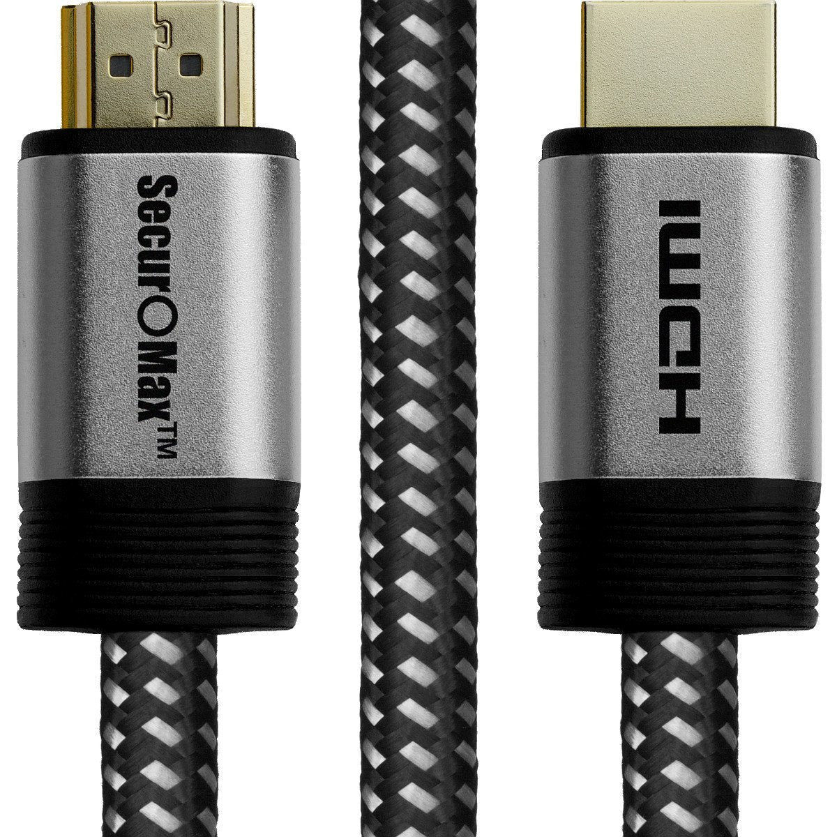 SecurOMax 6ft HDMI Cable 4K 60Hz Braided - AHW Store