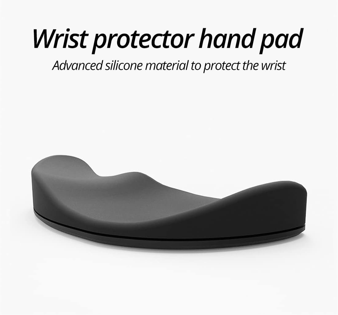 Showday Ergonomic Gliding Mouse Wrist Rest - Moving Palm Support Pad for Carpal Tunnel Pain Relief E - AHW Store