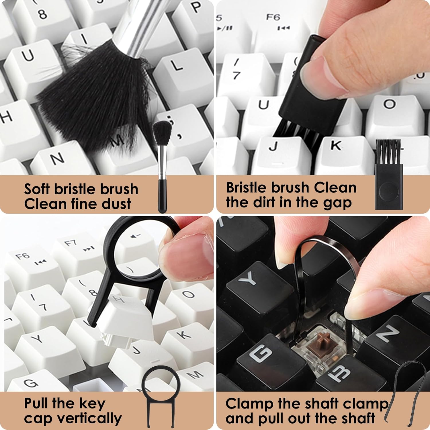 Simpeak 18 - in - 1 Electronic Cleaning Kit, Keyboard, Laptop, Phone, PC Monitor, Camera Cleaner, Black, - AHW Store