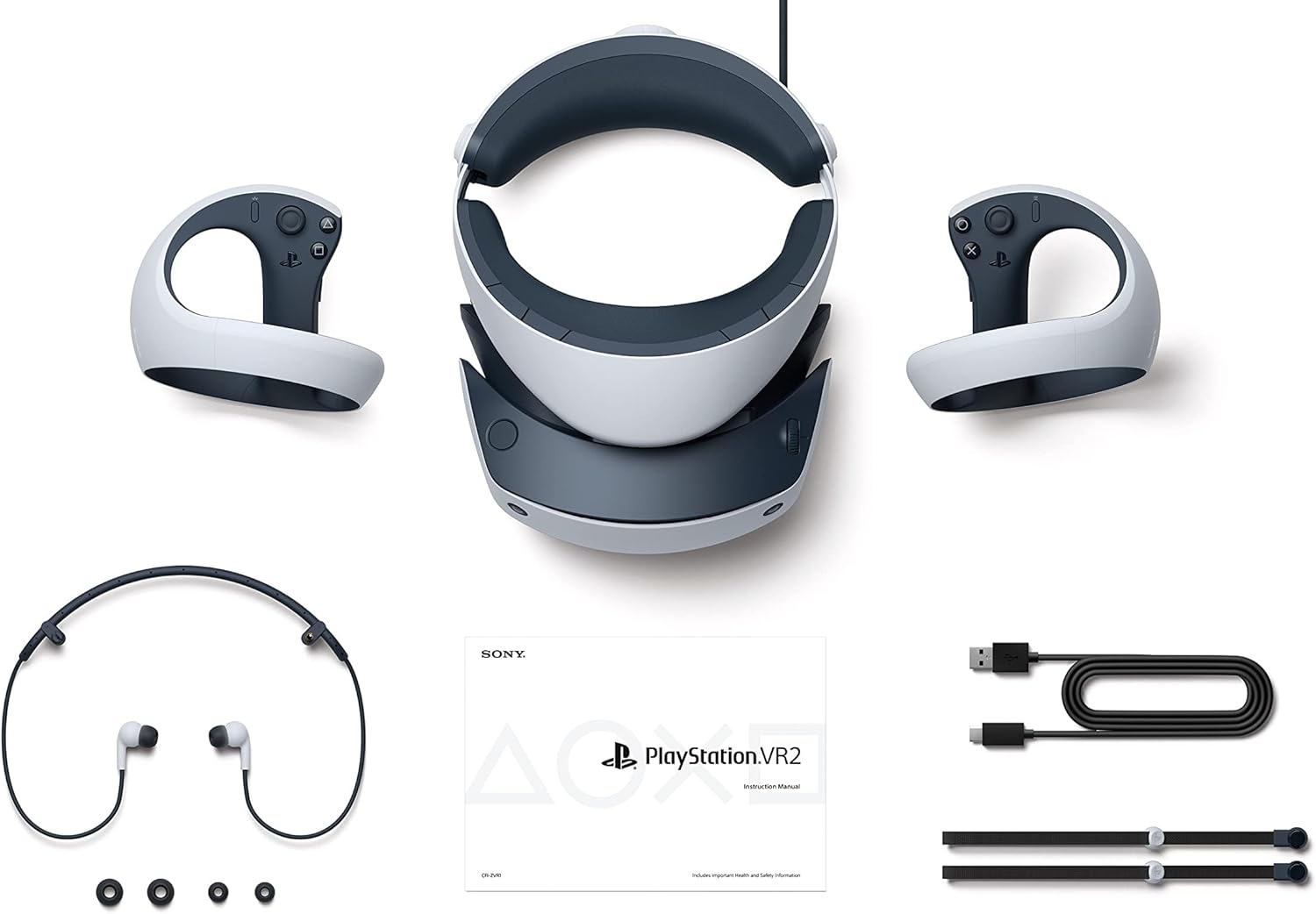 Sony PlayStation VR2 — Virtual Reality Headset Horizon Call of the Mountain PS5 Game 1 Year Manufact - AHW Store
