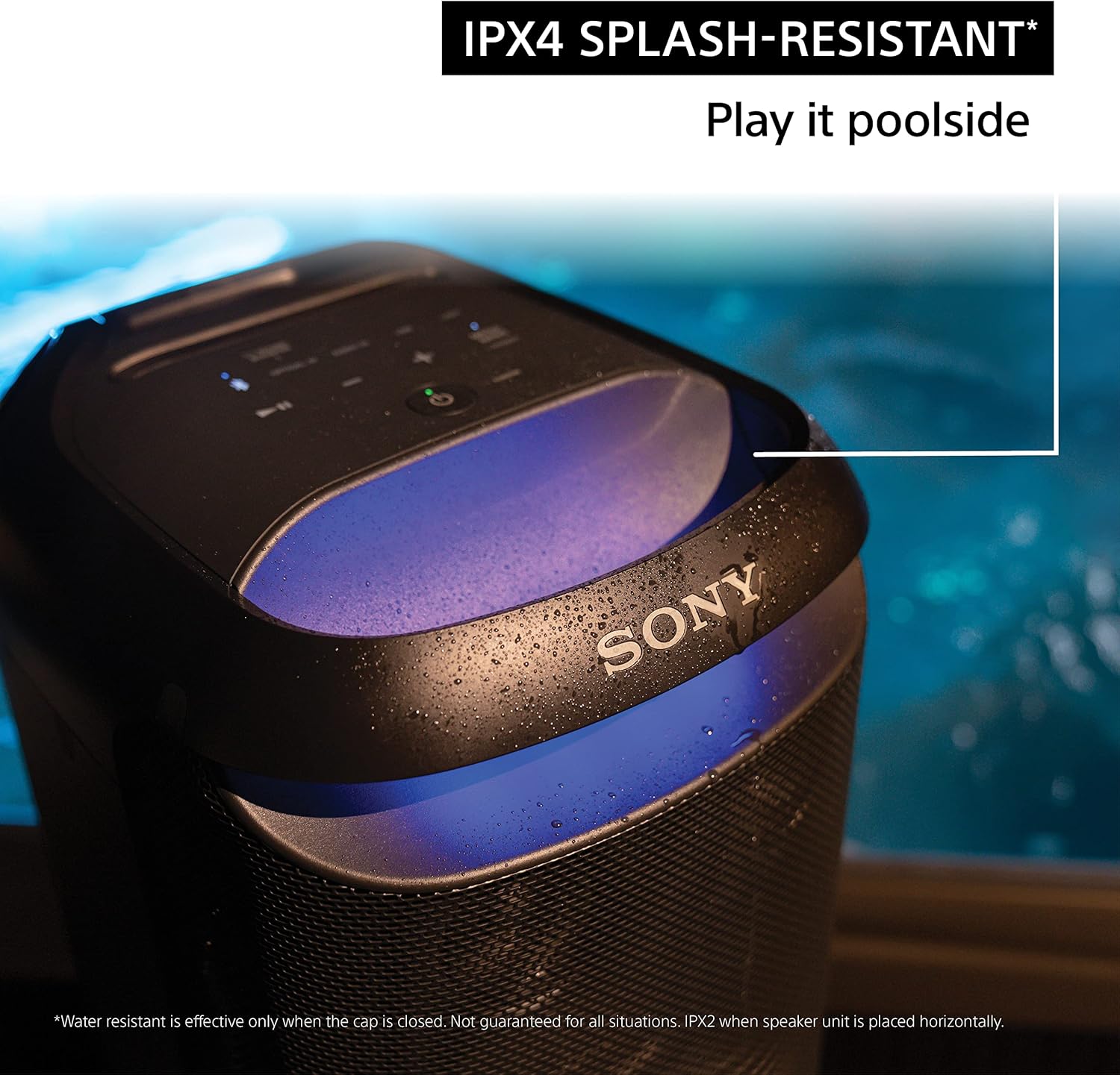 Sony SRS - XV800 X - Series Wireless Portable Bluetooth Karaoke Party Speaker IPX4 Splash - Resistant with - AHW Store