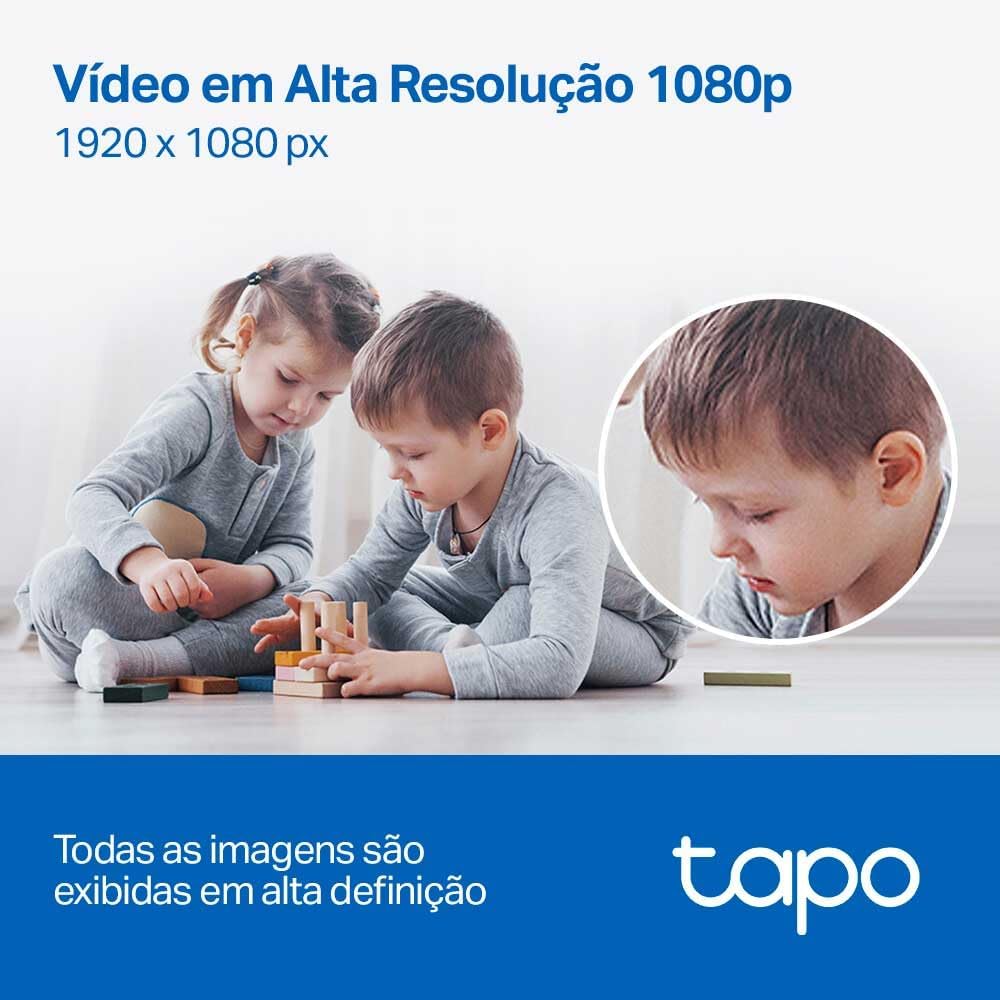 Tapo c200 360 - degree smart wi - fi pan and tilt camera, 1080 p - white - AHW Store