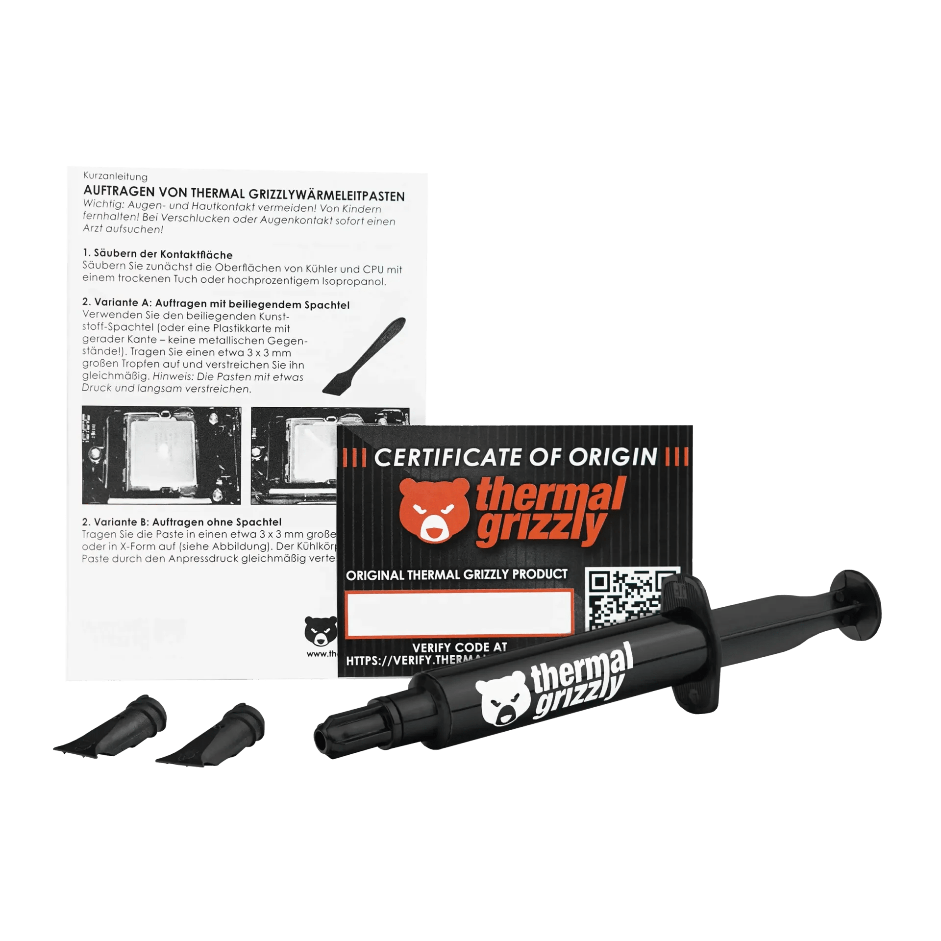 Thermal Grizzly Aeronaut 7.8g 3ml Thermal Paste - AHW Store