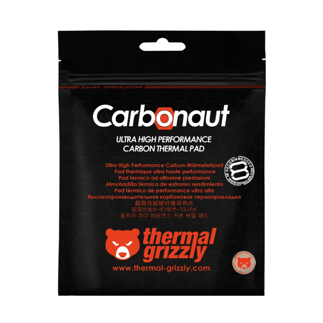 Thermal Grizzly Carbonaut 32x32x0.2mm Thermal Pad - AHW Store