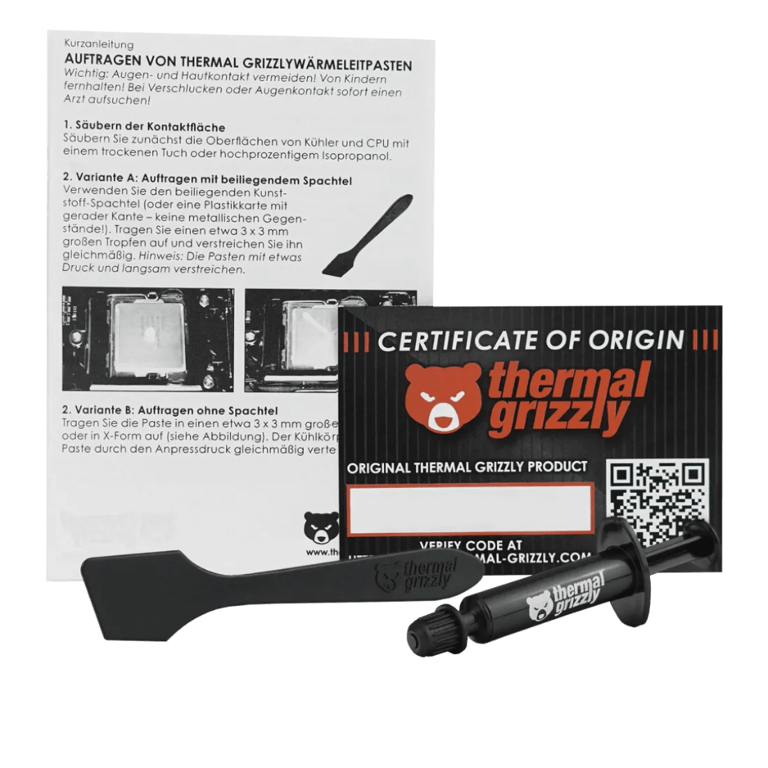 Thermal Grizzly Hydronaut 1G Thermal Paste - AHW Store