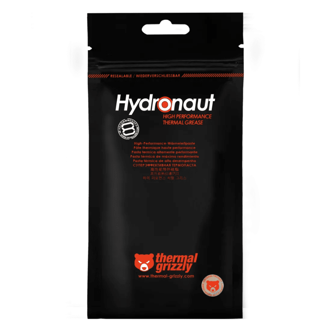 Thermal Grizzly Hydronaut 3.9G 1.5ml Thermal Paste - AHW Store
