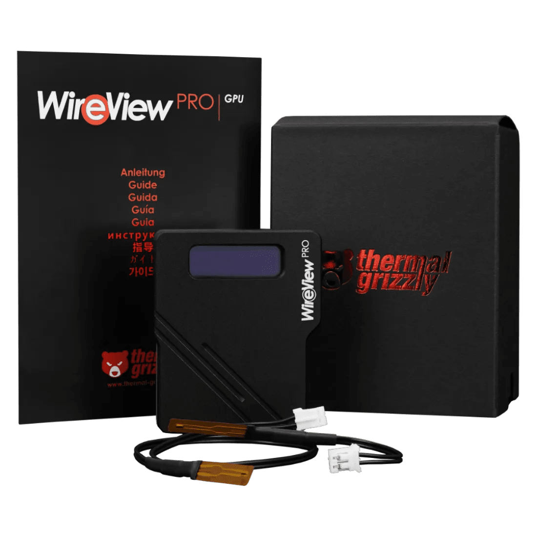 Thermal Grizzly WireView Pro GPU 1x12VHPWR Normal advanced and monitoring for Graphics Cards - AHW Store