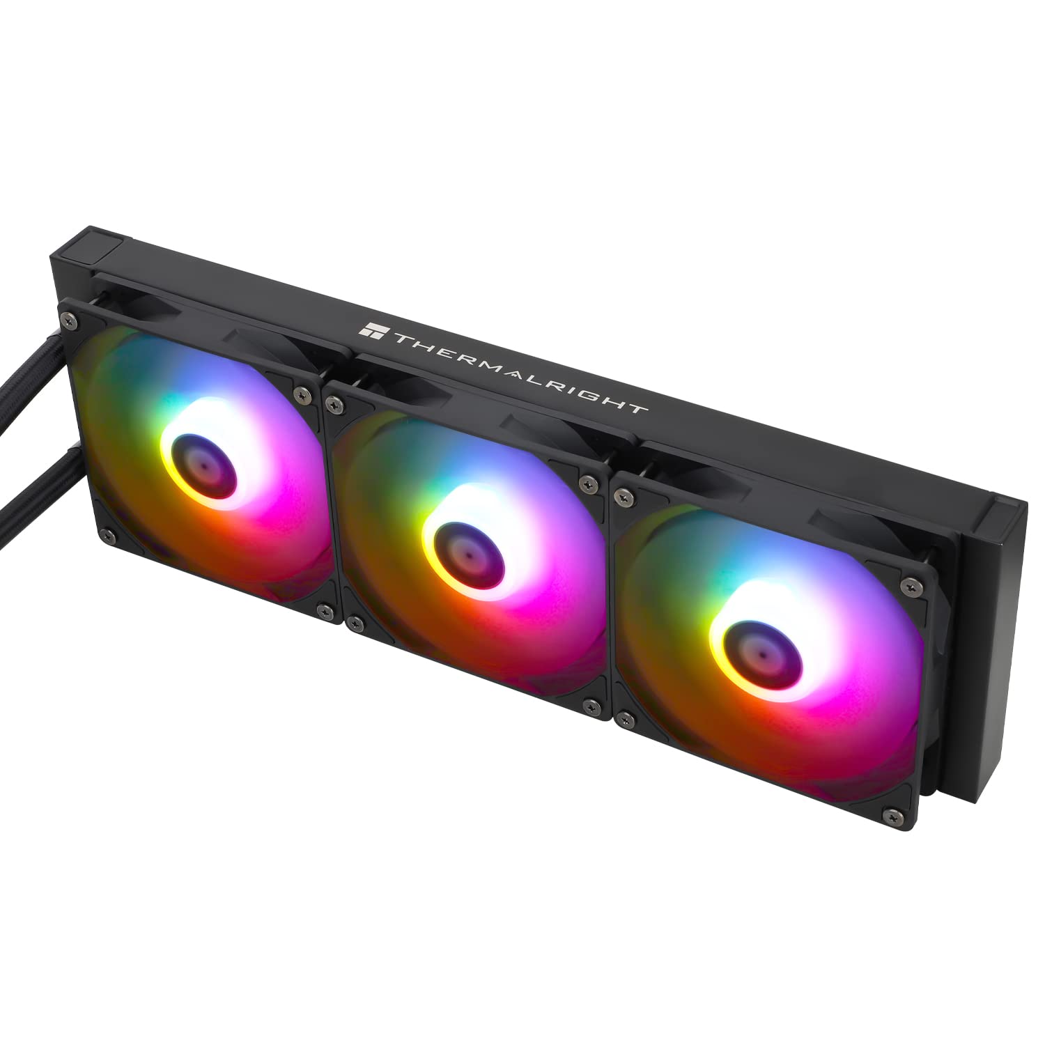 THERMALRIGHT AQUA ELITE 360 BLACK ARGB CPU Liquid Cooling Cooler, 360mm, 120mm PWM Fan, S - FDB Bearin - AHW Store