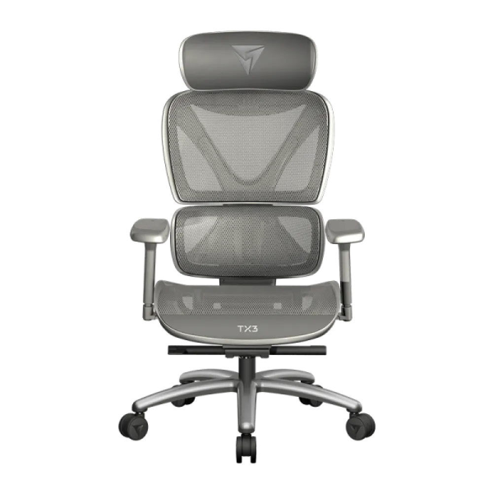 Thunderx3 XTC Mesh Gaming Chair - Grey