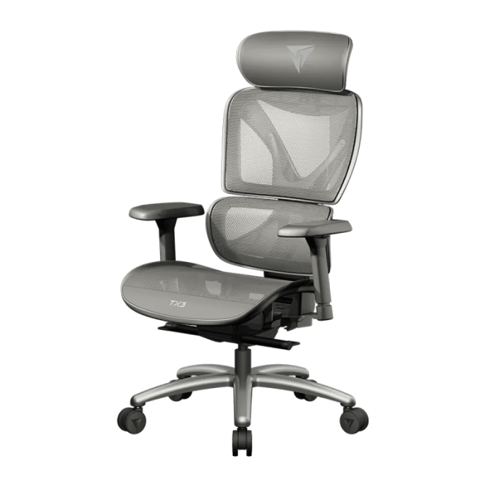 Thunderx3 XTC Mesh Gaming Chair - Grey - AHW Store