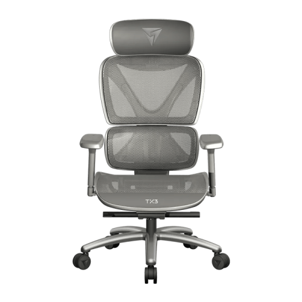 Thunderx3 XTC Mesh Gaming Chair - Grey - AHW Store