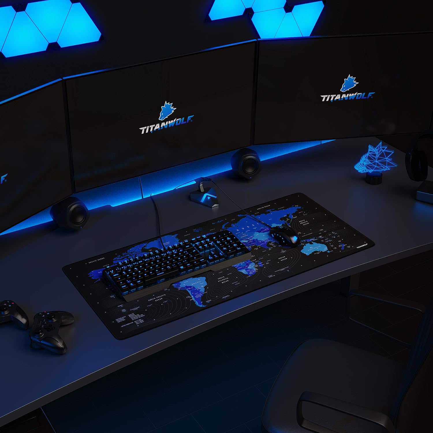 TITANWOLF XXL Speed Gaming Mouse Mat - AHW Store