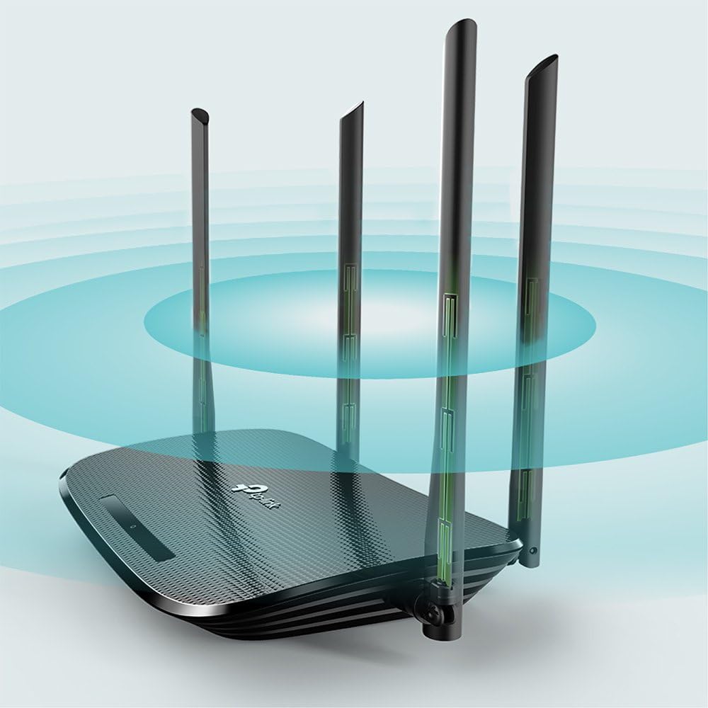 TP - Link AC1200 Archer VR300 Wireless VDSL and ADSL Modem Router - Black - AHW Store
