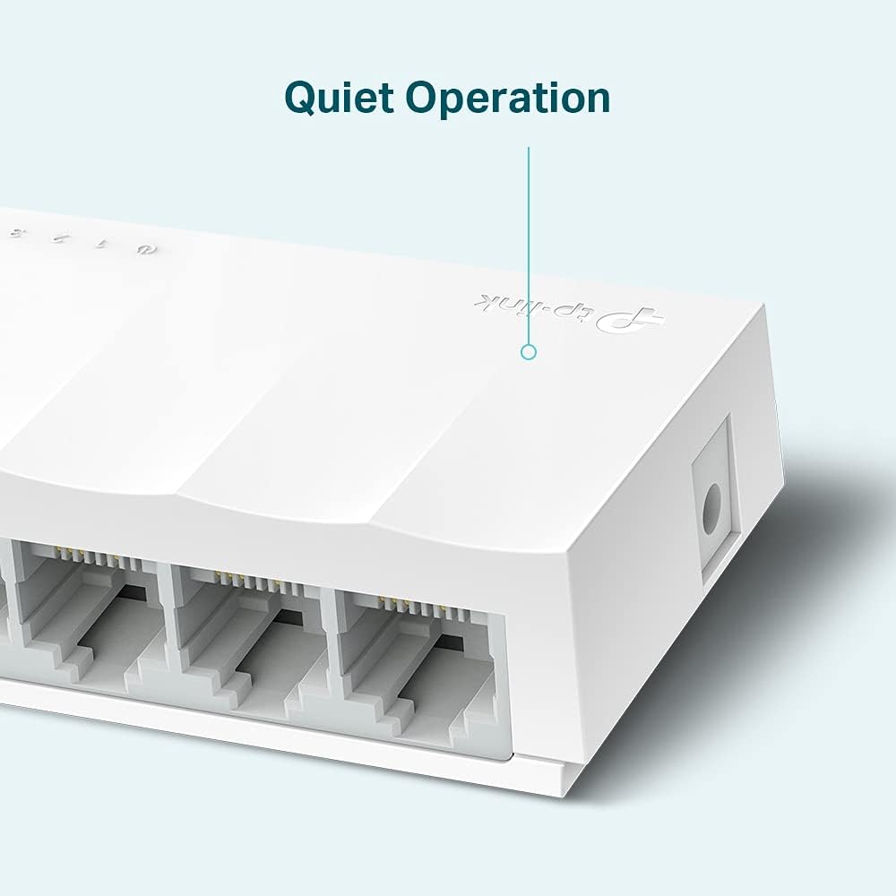 TP - LINK LS1005 Desktop Switch, 5 Ports - White - AHW Store