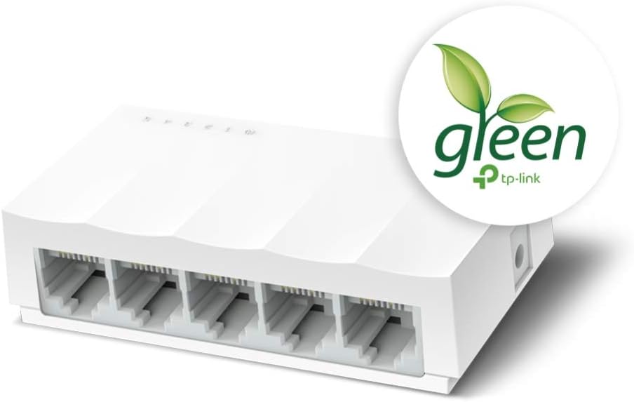 TP - LINK LS1005 Desktop Switch, 5 Ports - White - AHW Store