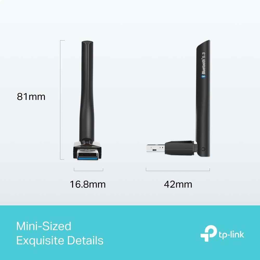 TP - Link UB500 Plus with Adjustable External Antenna High Shoot Power Bluetooth 5.3 USB Adapter - AHW Store