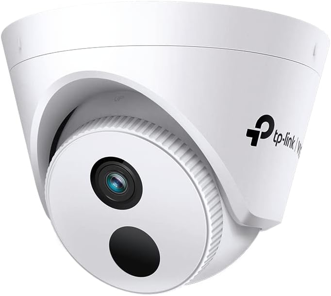 TP - Link VIGI 4MP IR Turret Network Smart Security Camera, Surveillance Camera, Night Vision, AI Dete - AHW Store