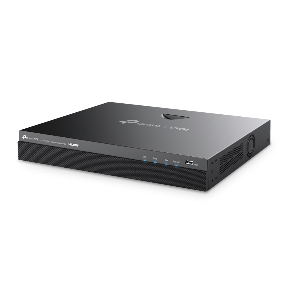 TP-Link VIGI NVR2016H-16P 16-Channel PoE+ Network Video Recorder - AHW Store