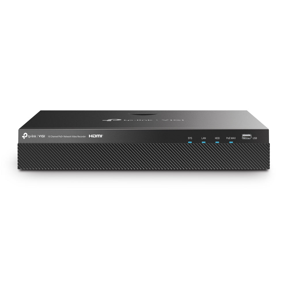 TP-Link VIGI NVR2016H-16P 16-Channel PoE+ Network Video Recorder - AHW Store