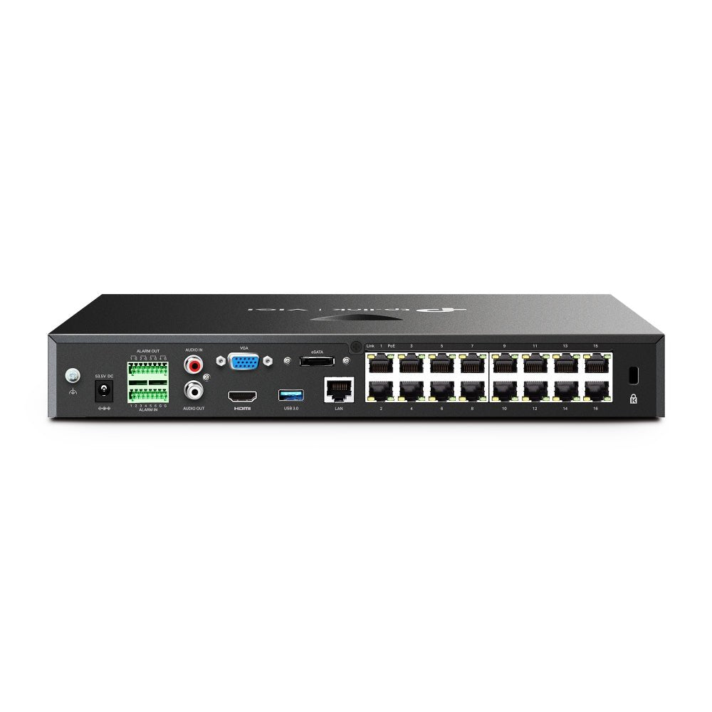 TP-Link VIGI NVR2016H-16P 16-Channel PoE+ Network Video Recorder - AHW Store
