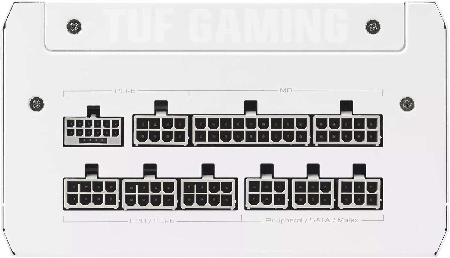 TUF 1000W Gold ATX 3.0 Fully Adjustable Power Supply with 10 Year Warranty White - AHW Store