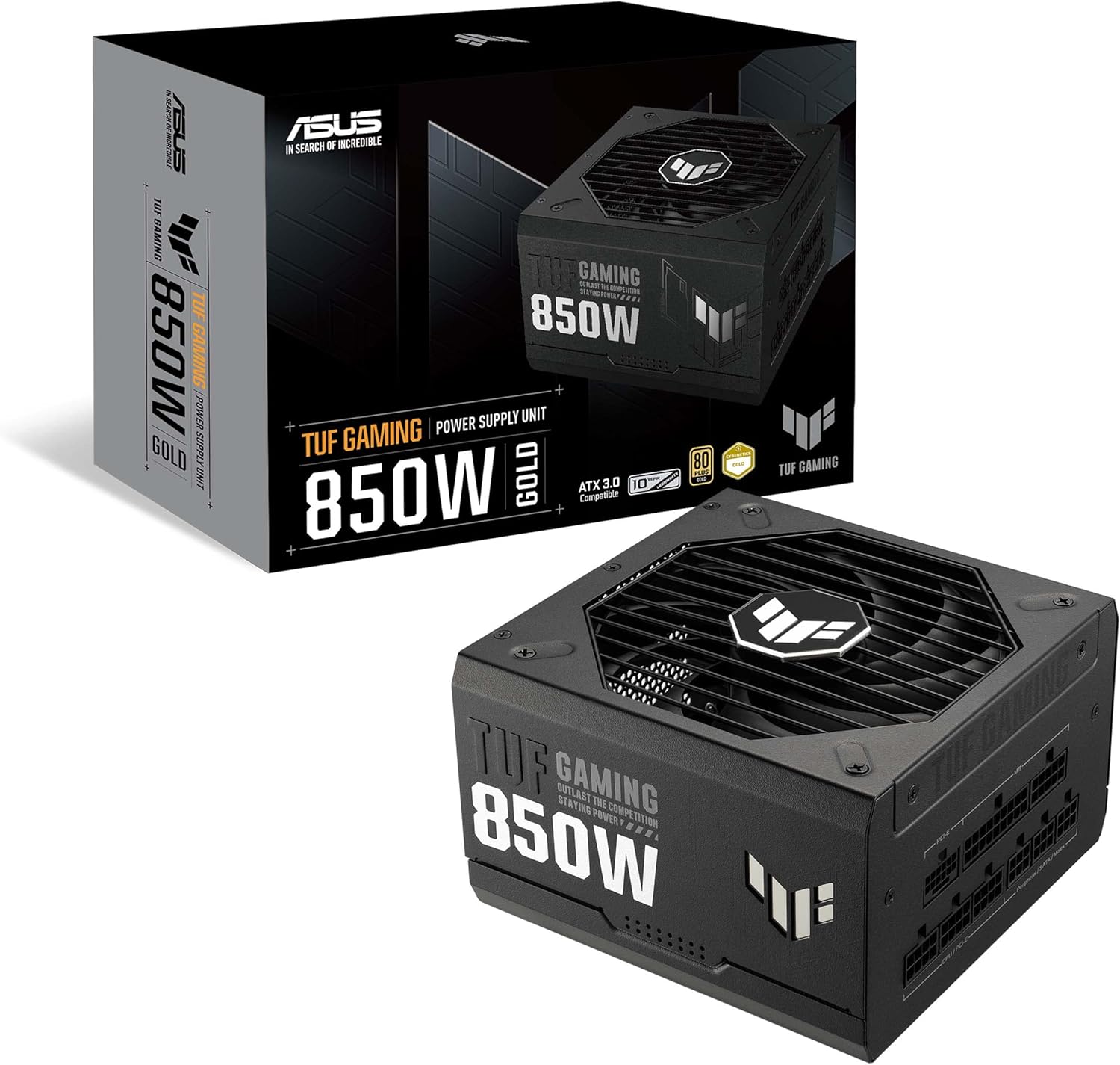 TUF Gaming 850W Gold (850 Watt, Fully Modular Power Supply, 80+ Gold Certified, ATX 3.0 Compatible, - AHW Store