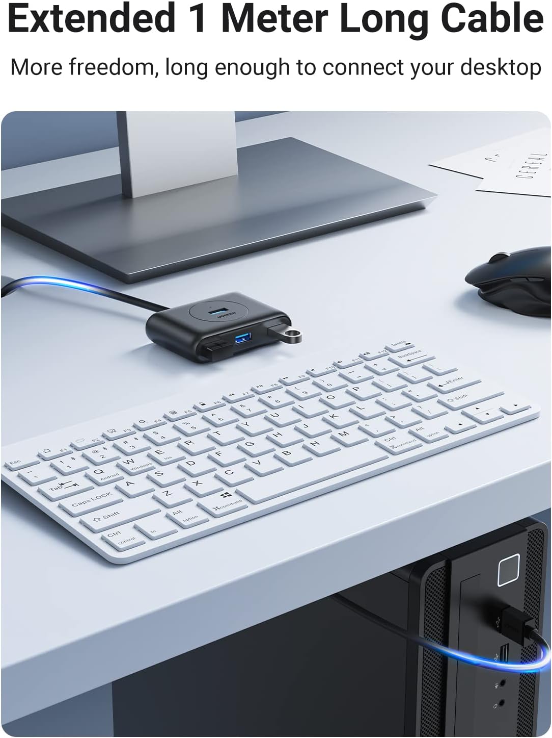 UGREEN 4-Port USB 3.0 Hub 5Gbps - AHW Store