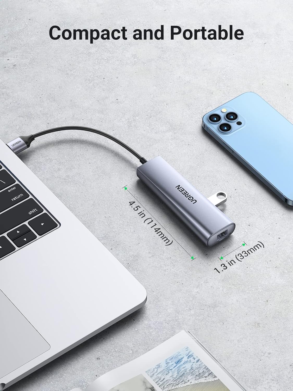 Ugreen 5-in-1 USB 3.0 Gigabit Adapter - AHW Store