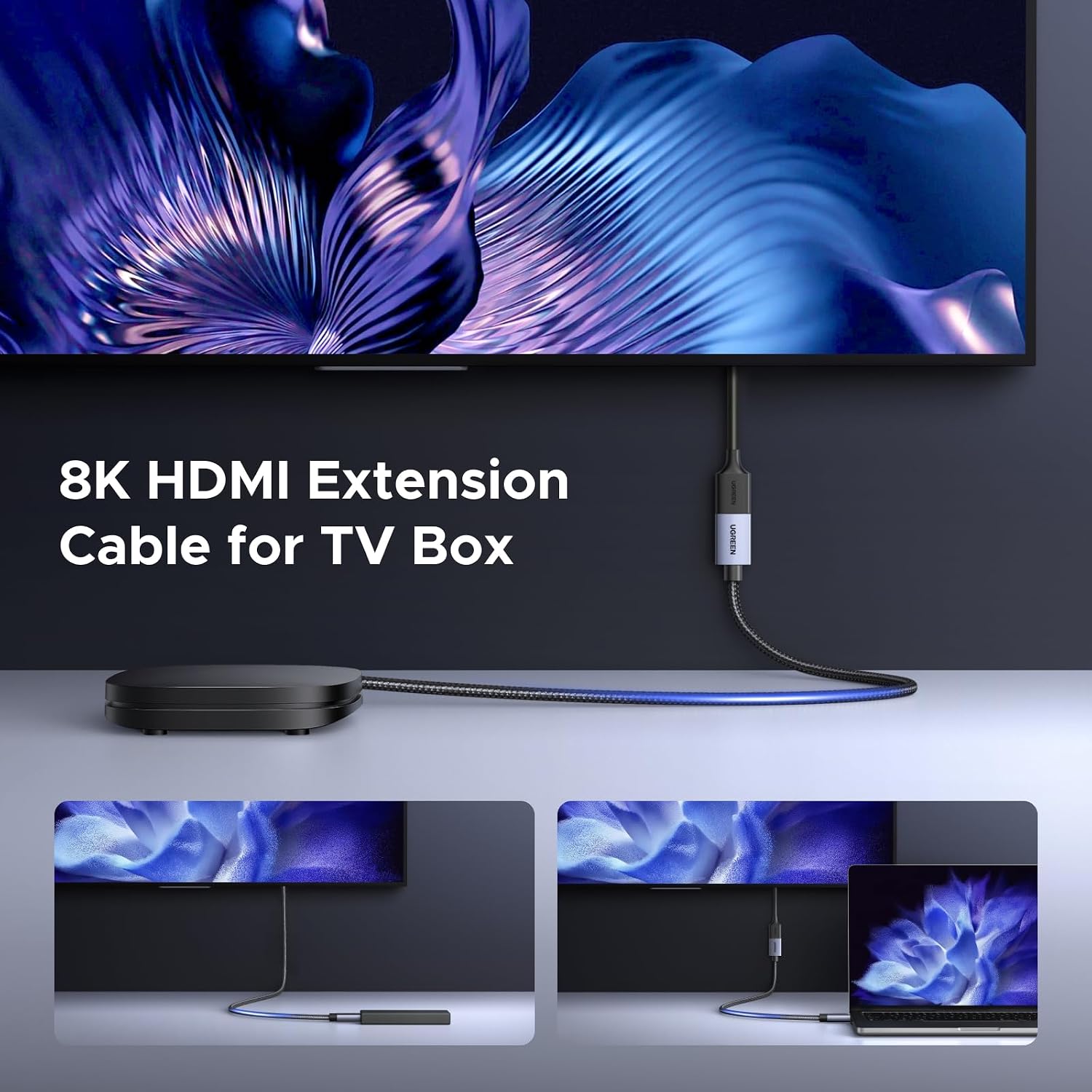 UGREEN 8K HDMI Extension Cable Adapter - AHW Store