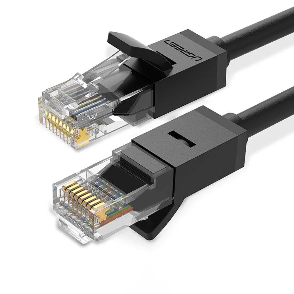 UGREEN Cat 6 UTP LAN Cable 0.5m Black - AHW Store