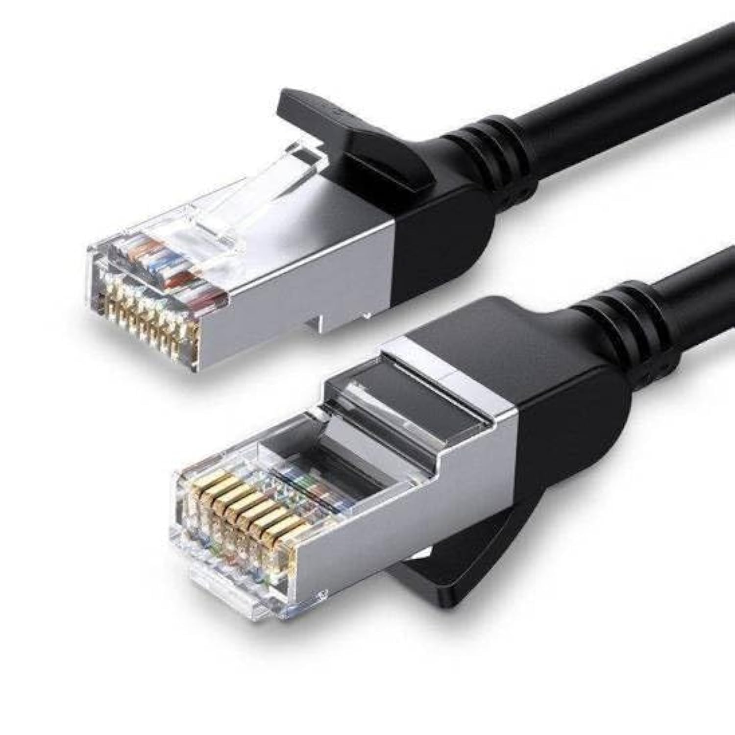 UGREEN Cat 6 U/UTP Pure Copper Ethernet Cable 0.5m (Black) - AHW Store